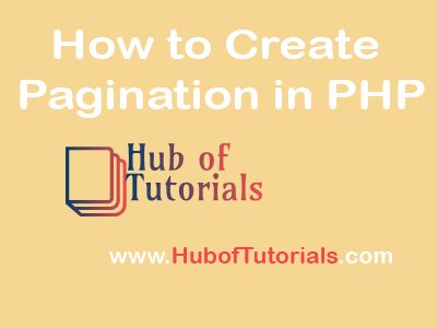 How to Create Pagination in PHP
