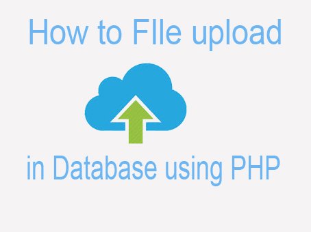 How to File Upload in Database using PHP