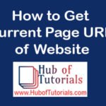 How to Get Current Page URL of Website