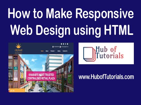 How to Make Responsive Web Design using HTML