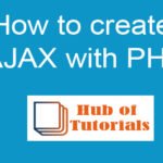 How to create AJAX with PHP
