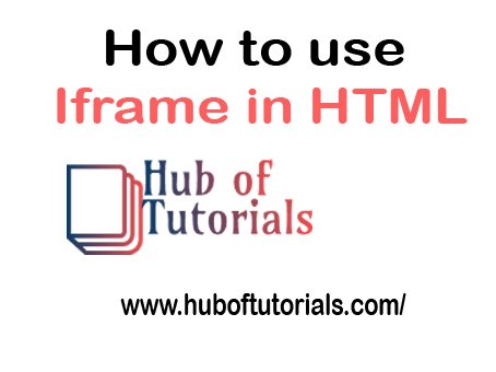 How to use Iframe in HTML