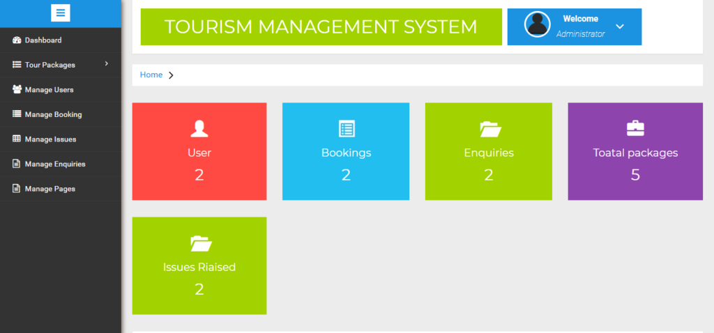 tourism information management system