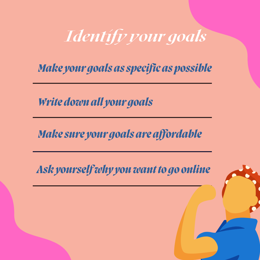 identify your goals